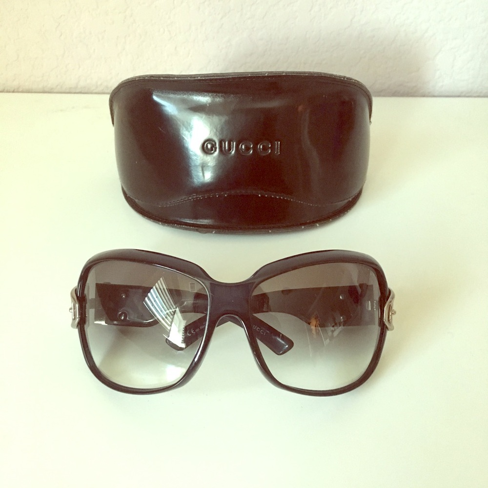 Gucci Sunglasses Blue/black